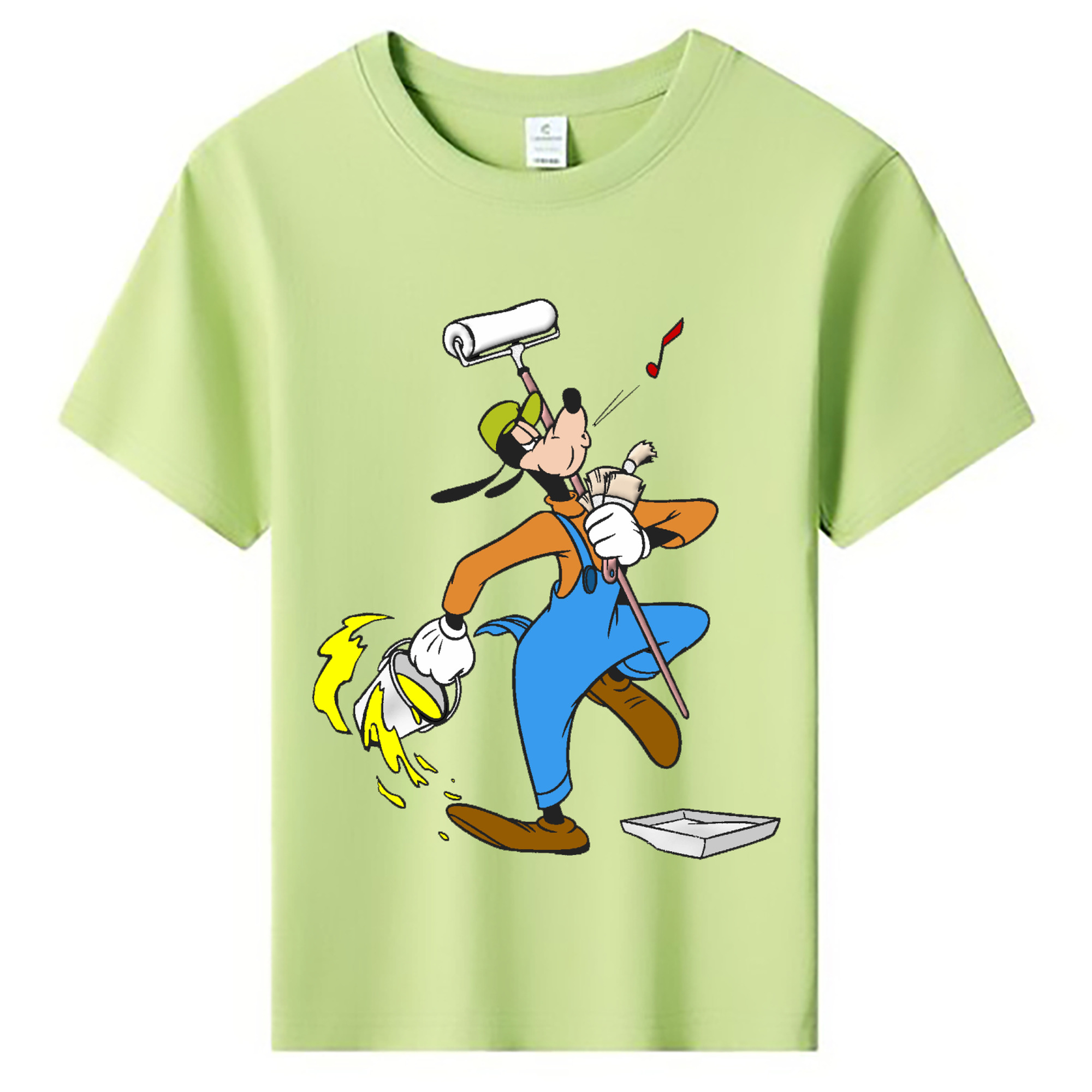 ミッキーマウス Mickey Mouse 綿100％キッズTシャツ（フロントプリント）